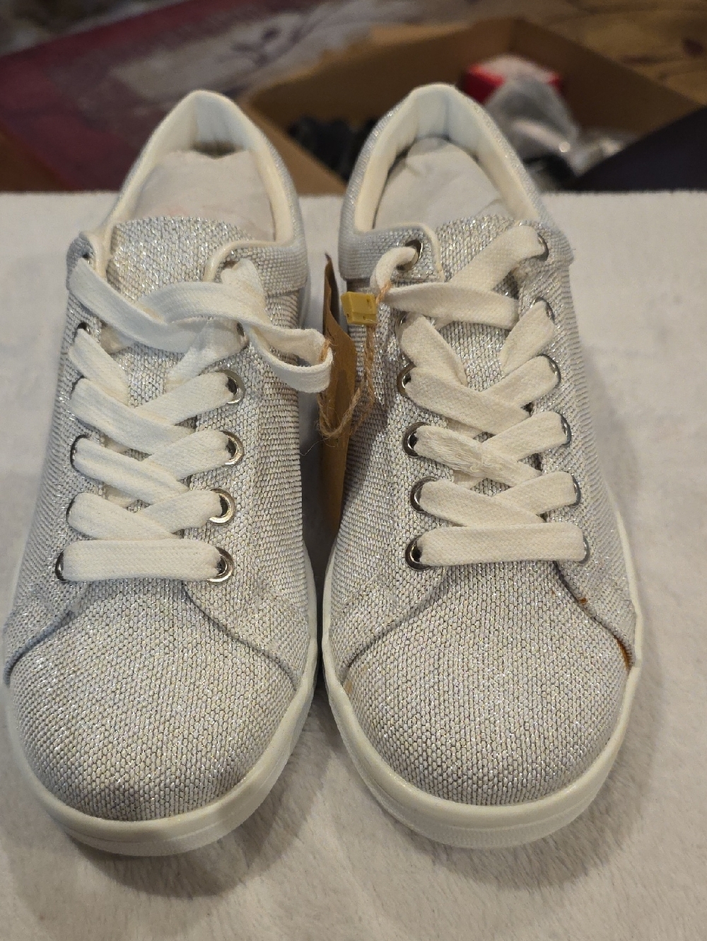 Womens Rampage Sparkling Sneaker.
